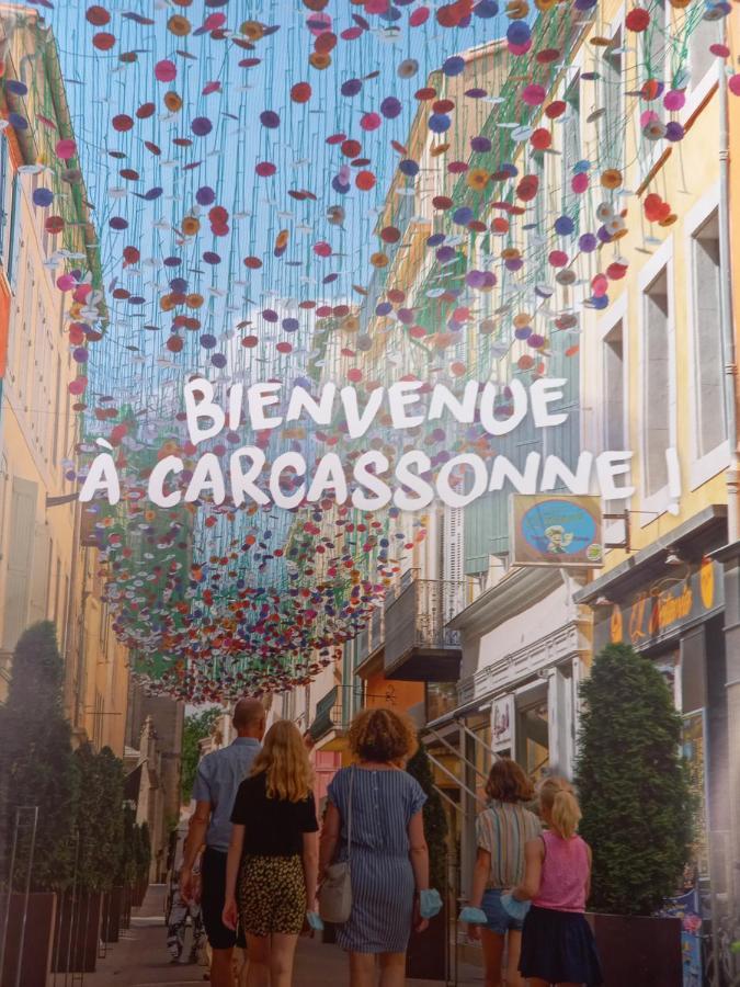 Le Clos Des Lauriers Carcassonne Bagian luar foto